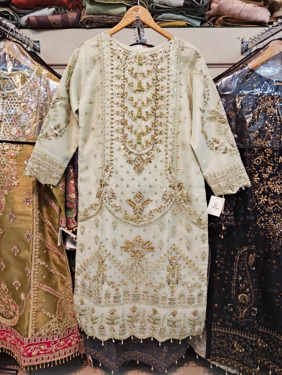 Royal Embroided White